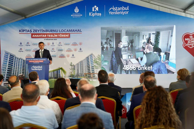 İBB Başkanı Ekrem İmamoğlu: İstanbul'da her 3 binadan biri depreme dayanıksız - Resim: 1