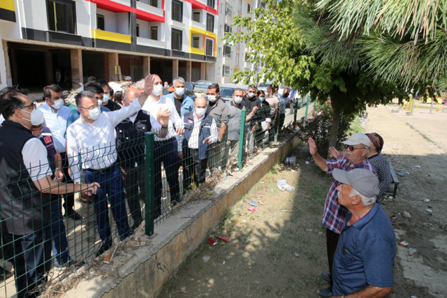 Fuat Oktay selden etkilenen Kastamonu'yu ziyaret etti iklim değişikliğine vurgu yaptı - Resim: 1