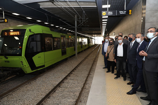 Bursaray Odunluk İstasyonu hizmete açıldı - Resim: 1