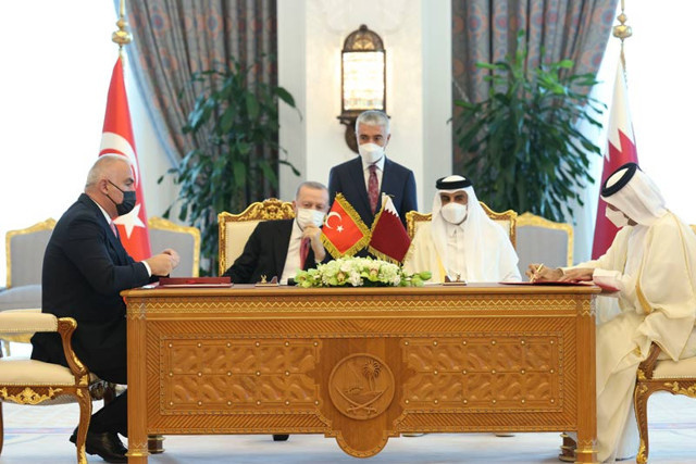 Türkiye ile Katar arasında 15 anlaşma imzalandı - Resim: 0