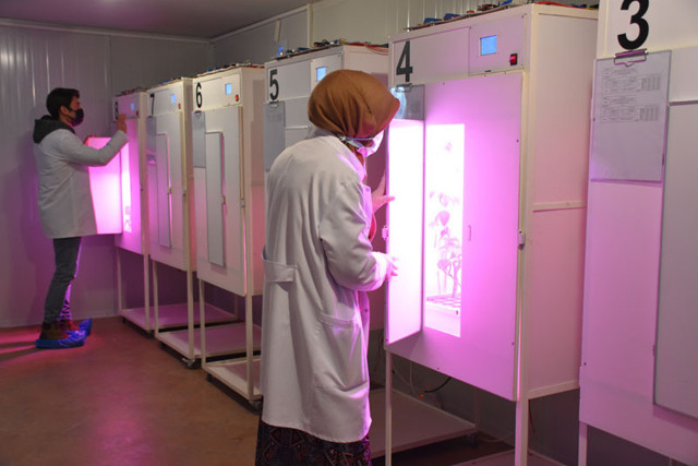 Amerika'da gördüğü dikey tarım sistemini Trabzon'da hayata geçirdi - Resim: 0