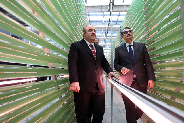 Yosunlardan jet yakıtı üreten Avrupa'nın ilk ve tek karbon negatif biyorafineri tesisi açıldı - Resim: 0