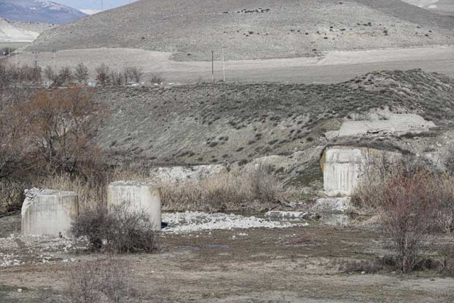 Ankara Beypazarı'nda bir hurdacı Gömleksiz Köprüsü'nü çaldı - Resim: 1