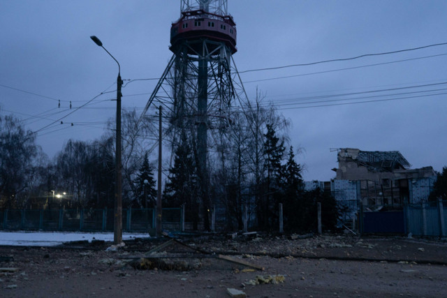 Ukrayna'nın başkenti Kiev'deki TV kulesi vuruldu! Çok sayıda ölü ve yaralı var - Resim: 0