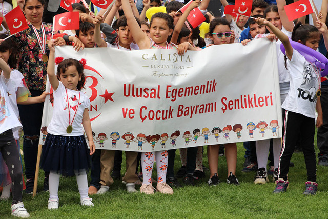 Çocuklar 23 Nisan’ı Calista Luxury Resort’ ta coşkuyla kutladılar! - Resim: 1