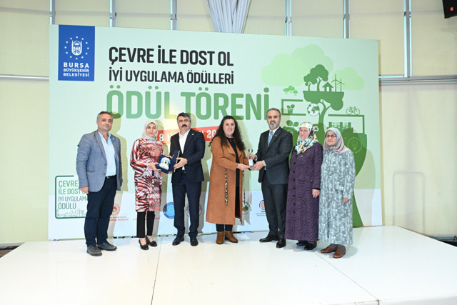 Bursa’nın ‘en çevrecileri’ ödüllendirildi - Resim: 0