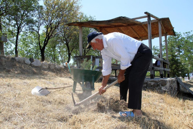 Helal olsun! 38 yılda 30 bin ağaç dikerek köyün çehresini değiştirdi - Resim: 0