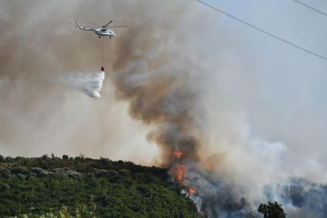 Ekipler seferber oldu, Aydın'daki yangın kontrol altına alındı - Resim: 1