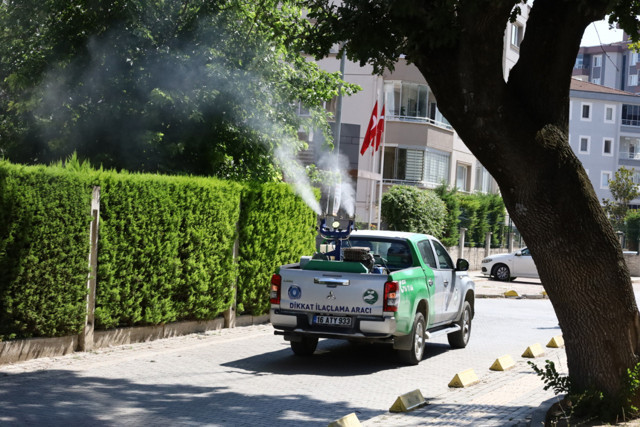 Katil sineklerle 4x4 özel yapım araçlar ile biyolojik mücadele yapılıyor - Resim: 1