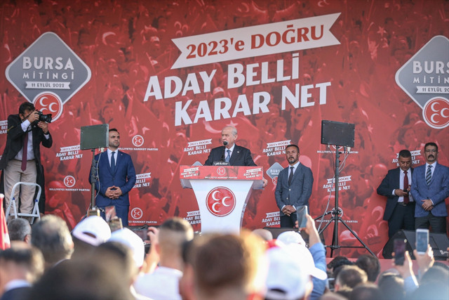 Bahçeli'den HDP'ye bakanlık vaadine sert tepki! "Teröristlerin bakanlıklara yerleşmesi demektir" - Resim: 1