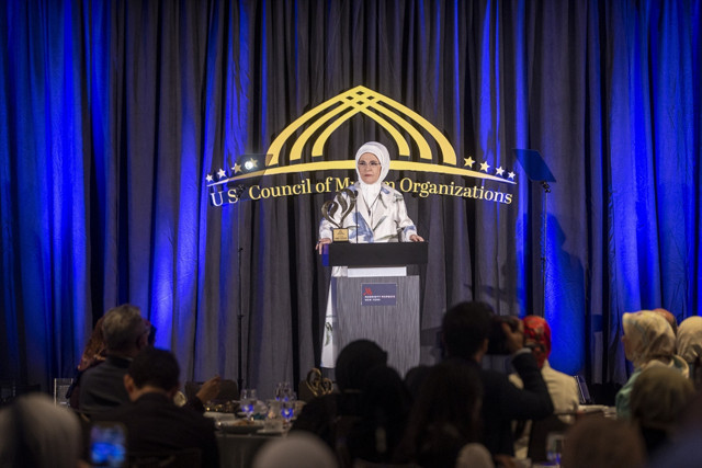 Emine Erdoğan, ABD'deki törende ödüle layık görüldü - Resim: 0