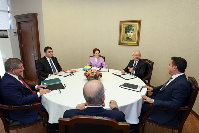 6’lı masadan toplantı sonrası ortak bildiri: Çarpıcı Cumhurbaşkanı adayı açıklaması! - Resim: 2