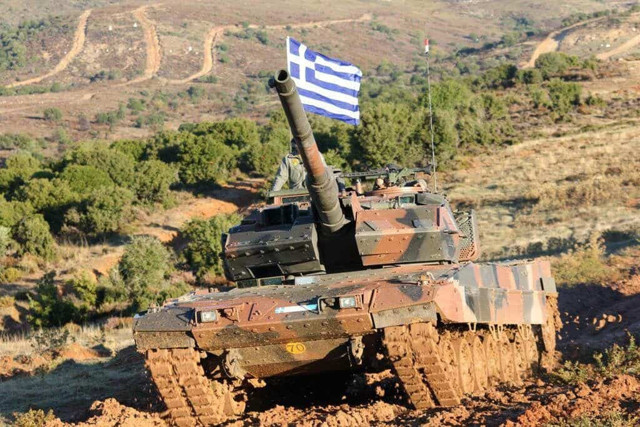 Yunanistan silahlanmaya doymuyor! ABD ve Fransa'dan sonra Almanya'ya 4 milyar Euro'luk sipariş verdi - Resim: 0