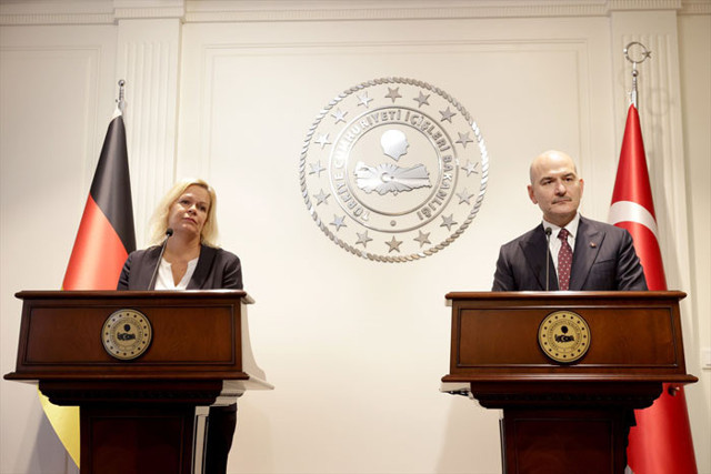 Süleyman Soylu'dan Alman mevkidaşına tokat gibi yanıt yüzüne söyledi - Resim: 0