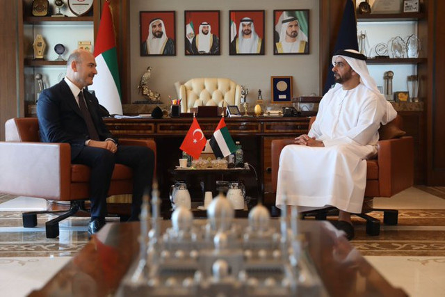 İçişleri Bakanı Süleyman Soylu Birleşik Arap Emirlikleri'nde! - Resim: 0