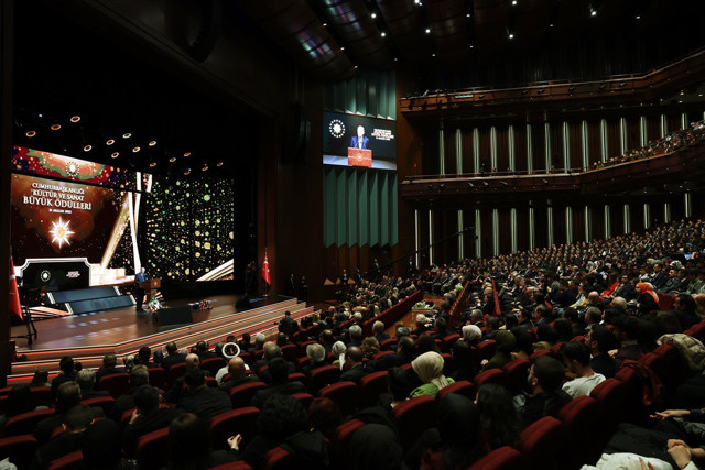 Cumhurbaşkanlığı Kültür ve Sanat Büyük Ödülleri sahiplerini buldu! Erdoğan'dan önemli açıklamalar - Resim: 3
