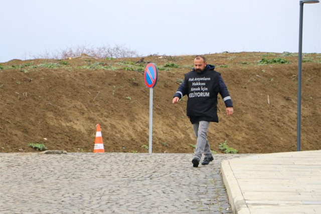 İşinden atılan işçi, Tekirdağ’dan Ankara’ya yürüyor - Resim: 0