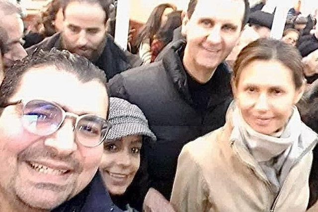 Beşar Esad'ın deprem sonrası fotoğrafları olay! Deprem Esad'ın korkunç suçlarının izlerini sildi - Resim: 0