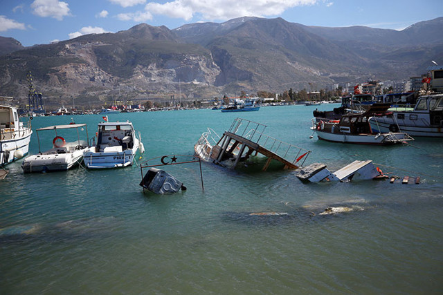 Görüntüler Hatay'dan geldi! Lodos bu hale getirdi - Resim: 1