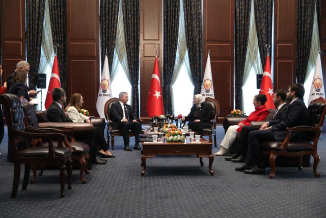 Siyasi partilerde bayramlaşma ziyaretleri - Resim: 0