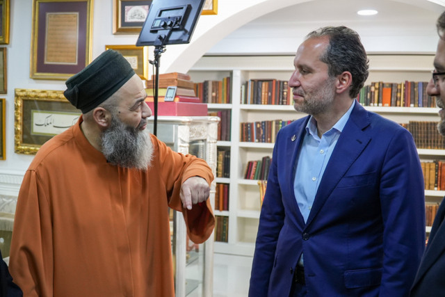 Fatih Erbakan'dan Cübbeli Ahmet Hoca'ya ziyaret! 'Sapkın akımlara engel olacağız' - Resim: 1