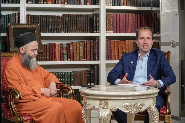 Fatih Erbakan'dan Cübbeli Ahmet Hoca'ya ziyaret! 'Sapkın akımlara engel olacağız' - Resim: 0