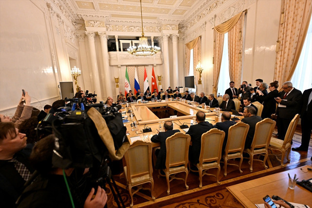 Moskova'da kritik zirve: 4'lü Suriye toplantısı başladı! Açıklamalar peş peşe geldi... - Resim: 0