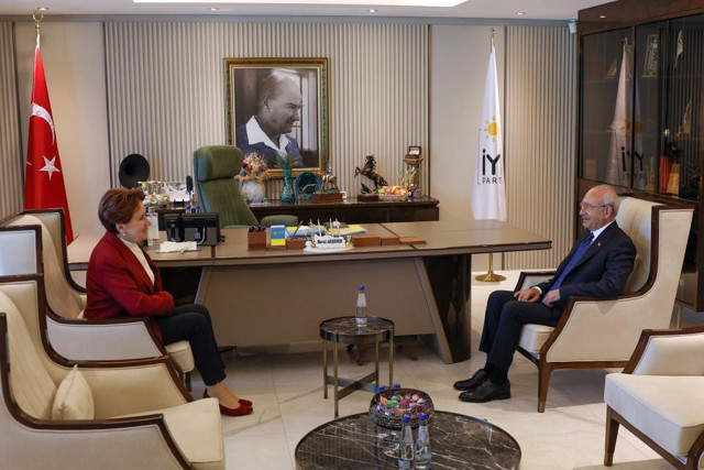 Kemal Kılıçdaroğlu'ndan Meral Akşener'e sürpriz ziyaret! - Resim: 0