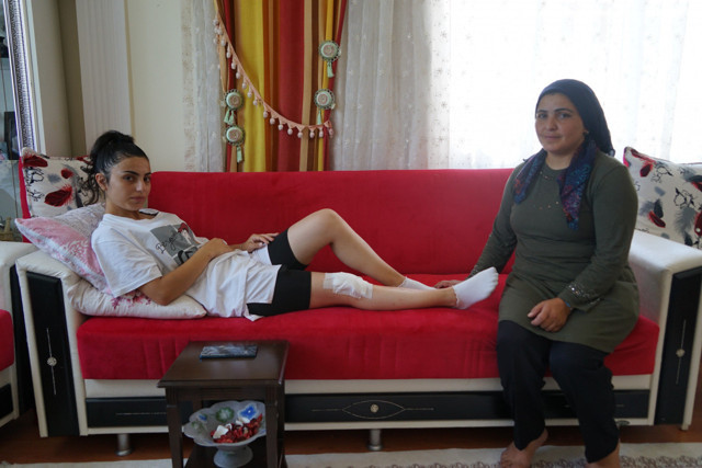 İşe giderken köpekler saldırdı! Ölümden dönen genç kadın o anları gözyaşlarıyla anlattı - Resim: 2