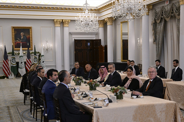 ABD Gazze'de soykırıma destek konusunda yalnız kaldı! Dışişleri Bakanı Hadan Fidan Blinken ile görüştü - Resim: 1