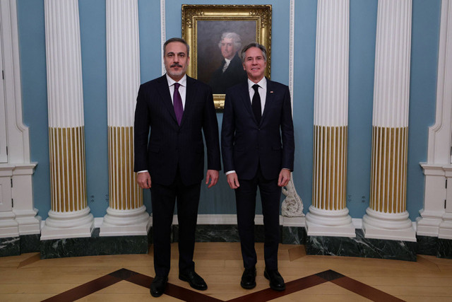 ABD Gazze'de soykırıma destek konusunda yalnız kaldı! Dışişleri Bakanı Hadan Fidan Blinken ile görüştü - Resim: 0