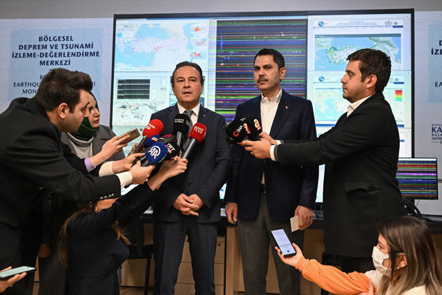 Murat Kurum'a Kandilli Rasathanesi'nde deprem brifingi - Resim: 3