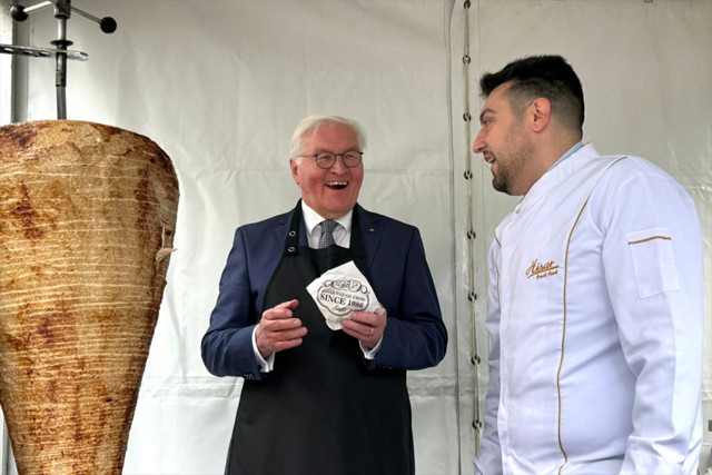 Almanya Cumhurbaşkanı Steinmeier'ın İstanbul ziyareti renkli görüntülere sahne oldu - Resim: 0