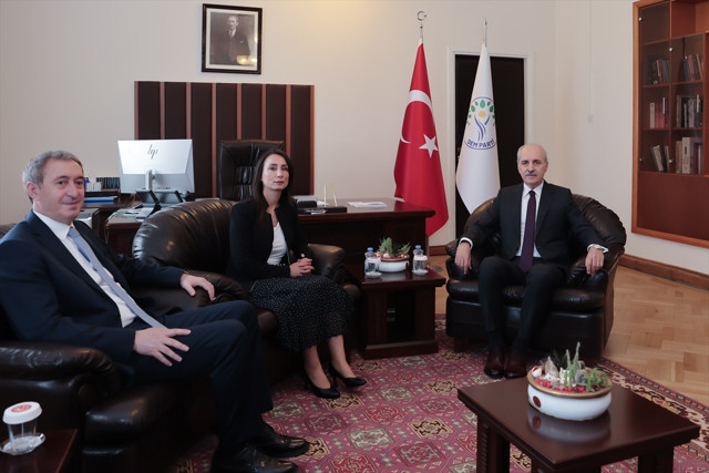 TBMM Başkanı Numan Kurtulmuş, DEM Parti Grubunu ziyaret etti - Resim: 0