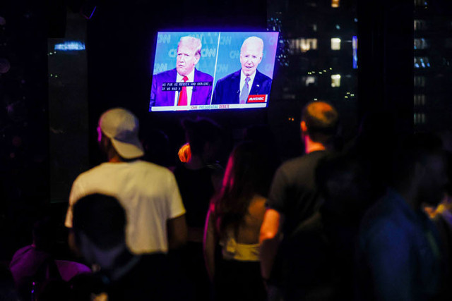 Trump-Biden ilk düelloya çıktı CNN anketinde kazanan isim belli oldu - Resim: 0