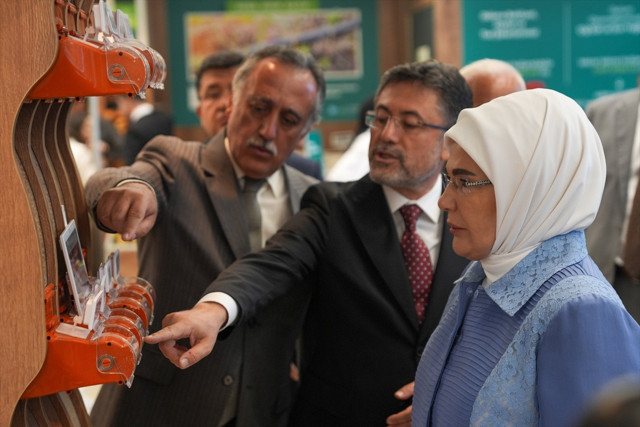 Emine Erdoğan, atıksız alışverişi teşvik eden marketi ziyaret etti - Resim: 0