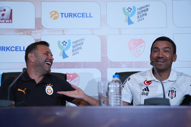 Galatasaray ile Beşiktaş'tan Süper Kupa maçı öncesi ortak basın toplantısı - Resim: 1