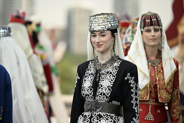 Emine Erdoğan, New York'ta geleneksel köklü Türk çeyiz geleneğini dünyaya tanıttı - Resim: 4