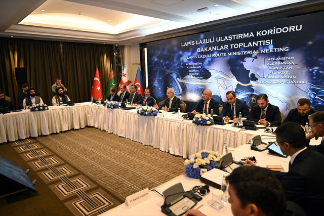 Bakan Uraloğlu, Orta Koridor Lapis Lazuli Geçişi Bakanlar Toplantısı'nda konuştu - Resim: 0