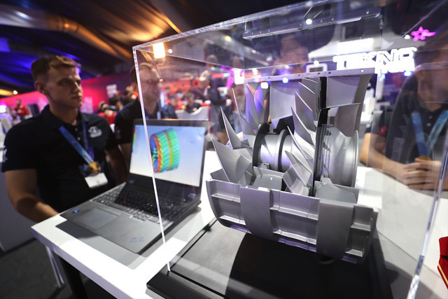 Deniz Harp Okulu öğrencilerinin "askeri turbo fan modülü" TEKNOFEST'te birinci oldu - Resim: 0