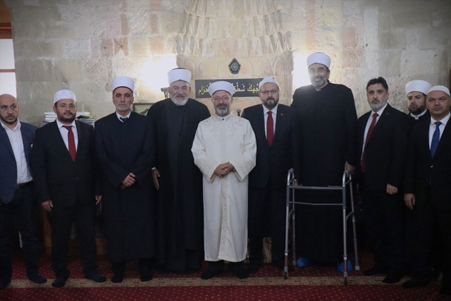 Diyanet İşleri Başkanı Erbaş, Belgrad'da hutbe irat etti - Resim: 1