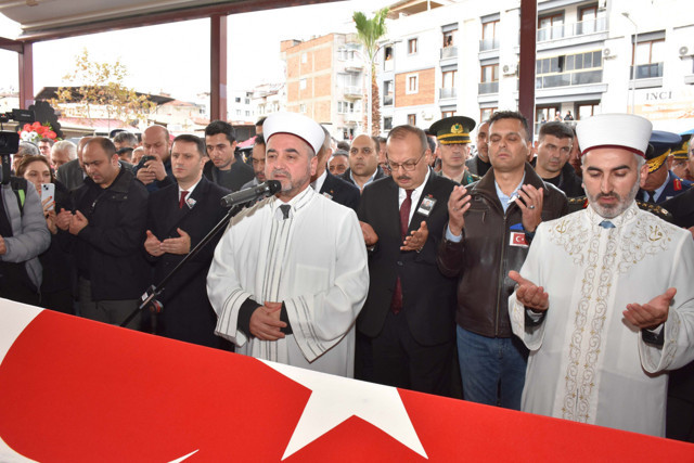 Şehit Teğmen Mustafa Atakan Dut, Aydın'da son yolculuğuna uğurlandı - Resim: 0