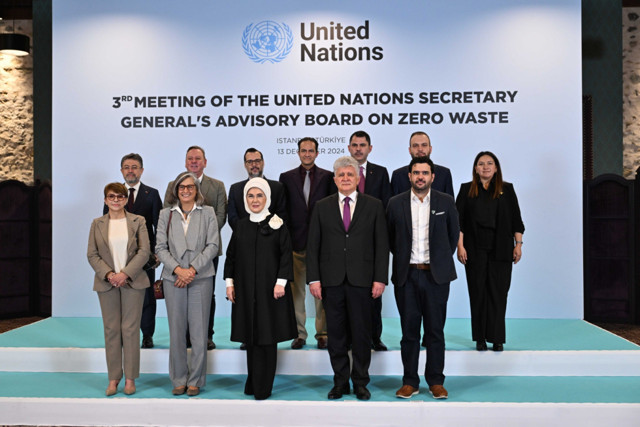 Emine Erdoğan, "BM Sıfır Atık Yüksek Düzeyli Şahsiyetler Danışma Kurulu"nun üçüncü toplantısına başkanlık etti - Resim: 1