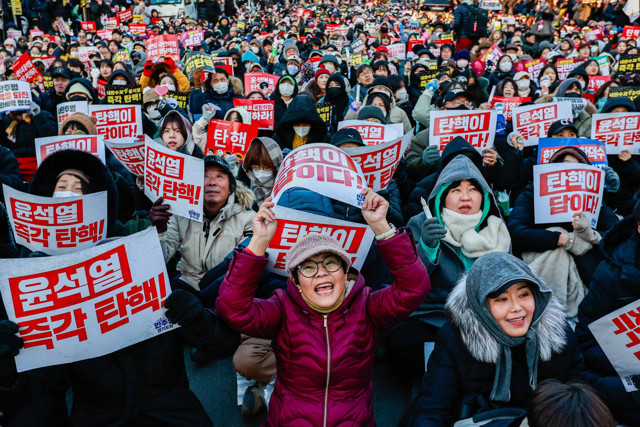 Güney Kore'de Devlet Başkanı Yoon'un azline ilişkin önerge kabul edildi! Sıkıyönetim ilan etmişti - Resim: 3