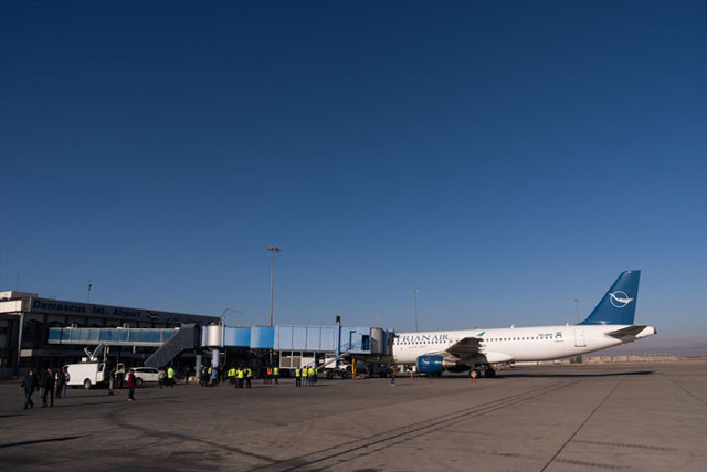 Şam Uluslararası Havalimanı'ndan ilk uçak kalkış yaptı - Resim: 1