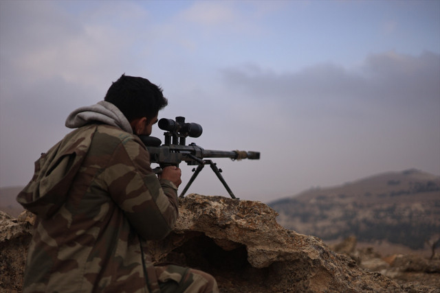 SMO güçleri, Münbiç'e saldıran PKK/YPG'li teröristlerle çatışıyor - Resim: 2