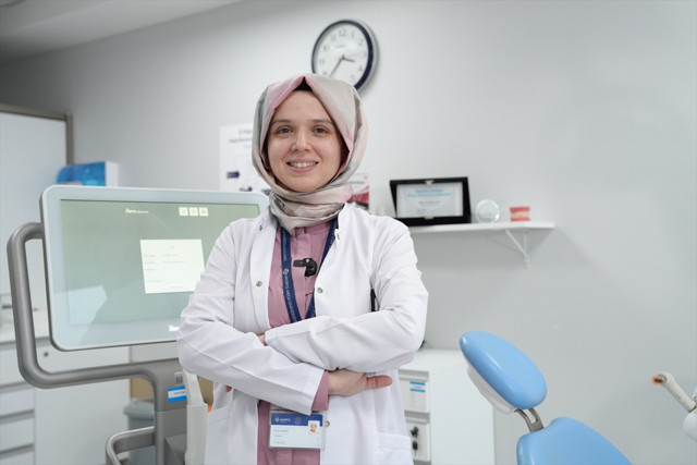 Dudak damağı yarığıyla dünyaya gelen Muhamed Medipol'de sağlık yolculuğuna başladı - Resim: 2