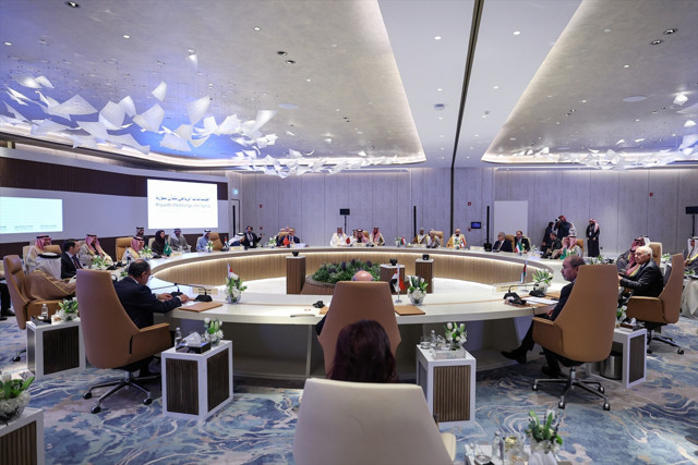 Bakan Hakan Fidan, Riyad'da düzenlenen Suriye toplantısına katıldı - Resim: 0