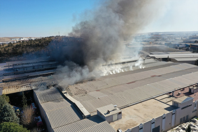 Şanlıurfa'da fabrika yangını - Resim: 0