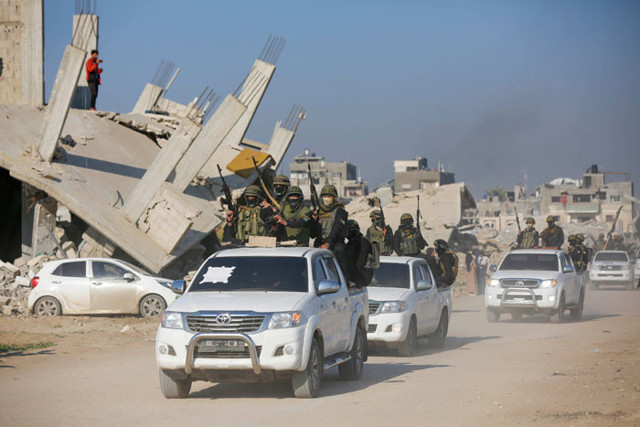 Rehine takasında Hamas'ın gösterisi İsrail'i çılgına çevirdi - Resim: 1